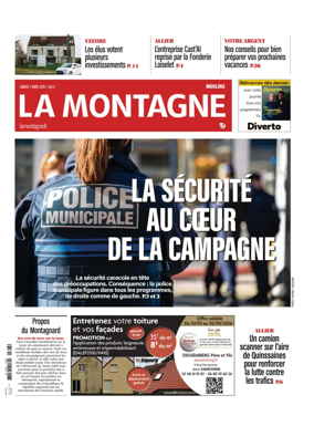 Cover of La Montagne (Moulins)