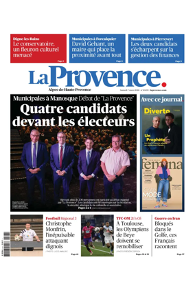 Cover of La Provence Alpes-de-Haute-Provence