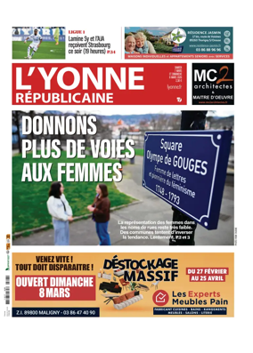 Cover of L'Yonne Republicaine