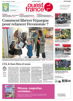 Cover of Ouest France (Pays d'Auge)