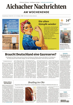 Cover of Aichacher Nachrichten