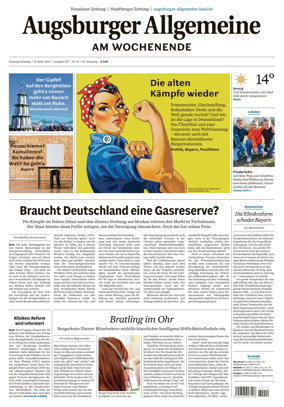 Cover of Augsburger Allgemeine (Land West)