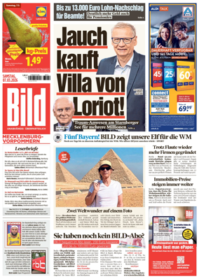 Cover of BILD Mecklenburg