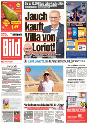 Cover of BILD Munchen
