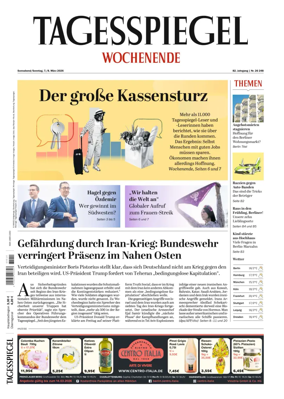 Cover of Der Tagesspiegel