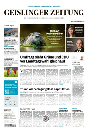 Cover of Geislinger Zeitung