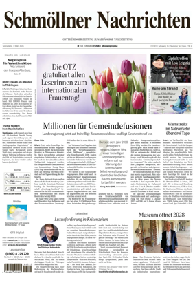 Cover of Ostthuringer Zeitung (Schmolln)