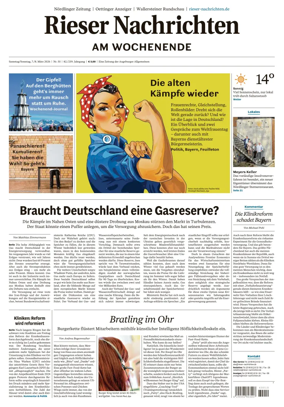 Cover of Rieser Nachrichten