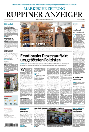Cover of Ruppiner Anzeiger