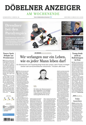 Cover of Sachsische Zeitung (Dobeln)