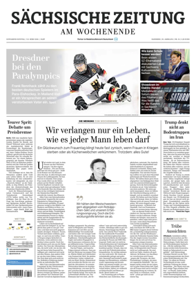 Cover of Sachsische Zeitung (Rodertal)