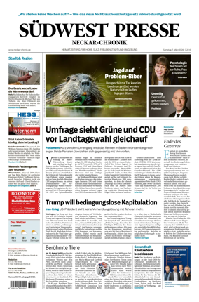 Cover of SUDWEST PRESSE - Neckar-Chronik