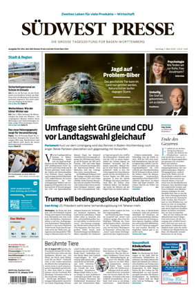 Cover of Sudwest Presse