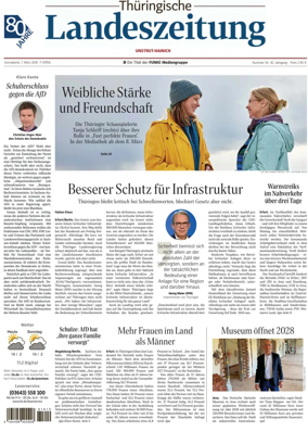 Cover of Thuringische Landeszeitung (Unstrut-Hainich-Kreis)