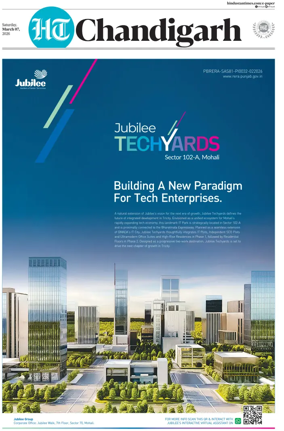 Cover of Hindustan Times (Chandigarh) - Live