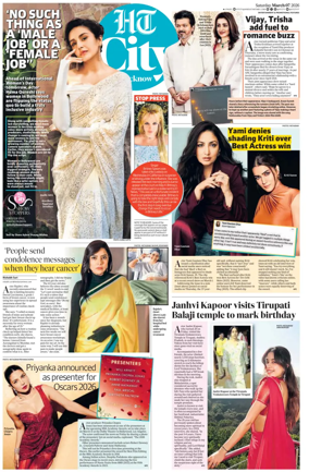 Cover of Hindustan Times (Lucknow) - Live