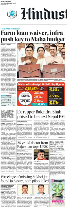 Cover of Hindustan Times ST (Mumbai)