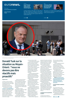 Cover of EuroNews (French Edition)