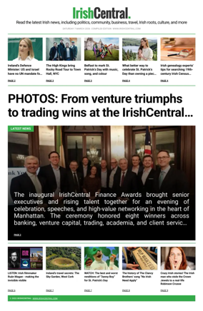 Cover of Irish Central