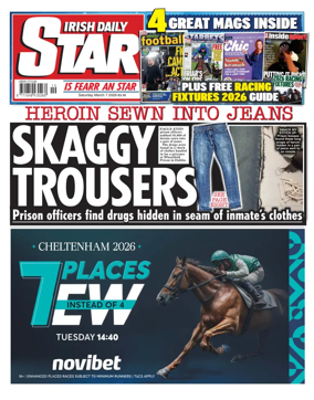Cover of Irish Daily Star