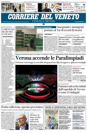 Cover of Corriere del Veneto (Venezia e Mestre)