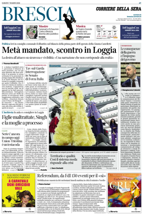 Cover of Corriere della Sera (Brescia)