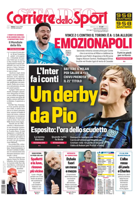 Cover of Corriere dello Sport (Lombardia)