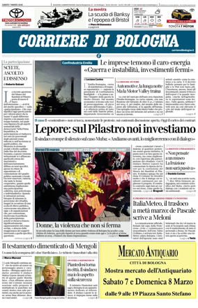 Cover of Corriere di Bologna
