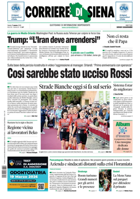 Cover of Corriere di Siena