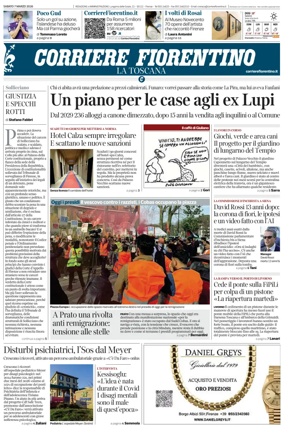 Cover of Corriere Fiorentino