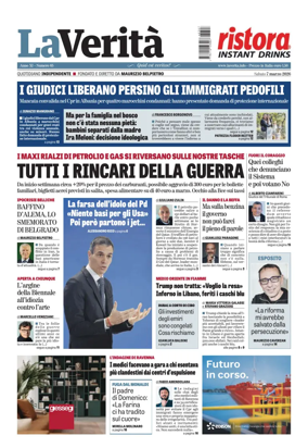 Cover of La Verita (Italia)