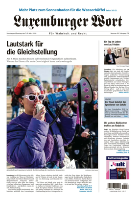 Cover of Luxemburger Wort