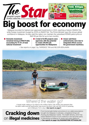 Cover of The Star Malaysia