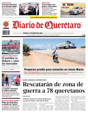 Cover of Diario de Queretaro