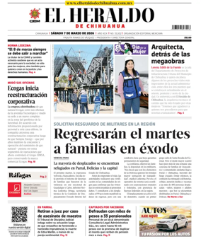 Cover of El Heraldo de Chihuahua