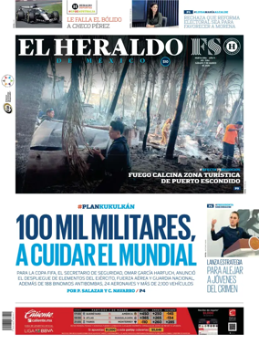 Cover of El Heraldo de Mexico