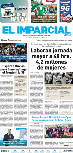 Cover of El Imparcial