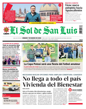 Cover of El Sol de San Luis Potosi