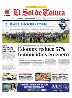 Cover of El Sol de Toluca