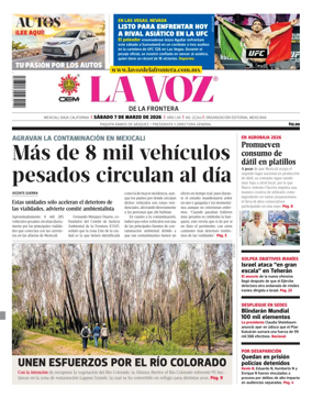 Cover of La Voz de la Frontera