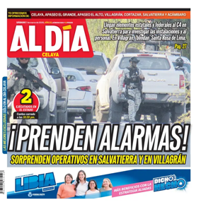 Cover of Periodico Al Dia (Celaya)