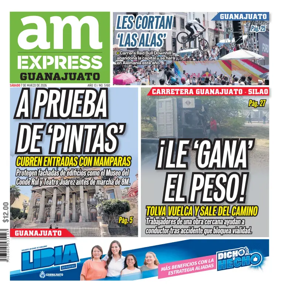 Cover of Periodico AM Express (Guanajuato)