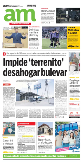 Cover of Periodico AM (Leon)