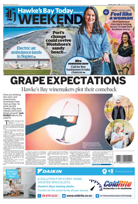 Cover of Hawke's Bay Today