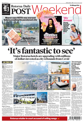 Cover of Rotorua Daily Post