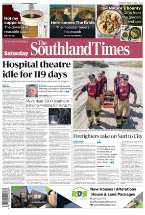 Cover of The Southland Times