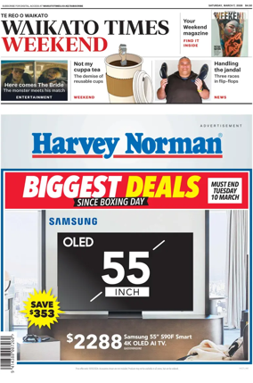 Cover of Waikato Times