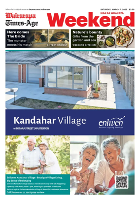 Cover of Wairarapa Times-Age (NZ)