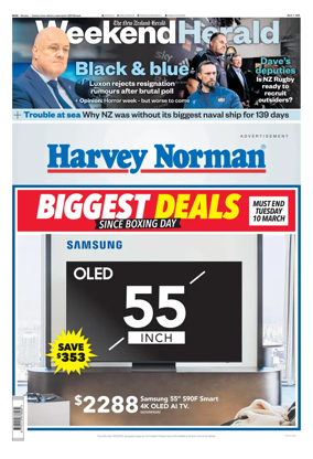 Cover of Weekend Herald