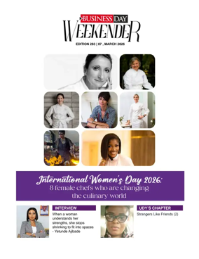 Cover of Business Day (Nigeria)